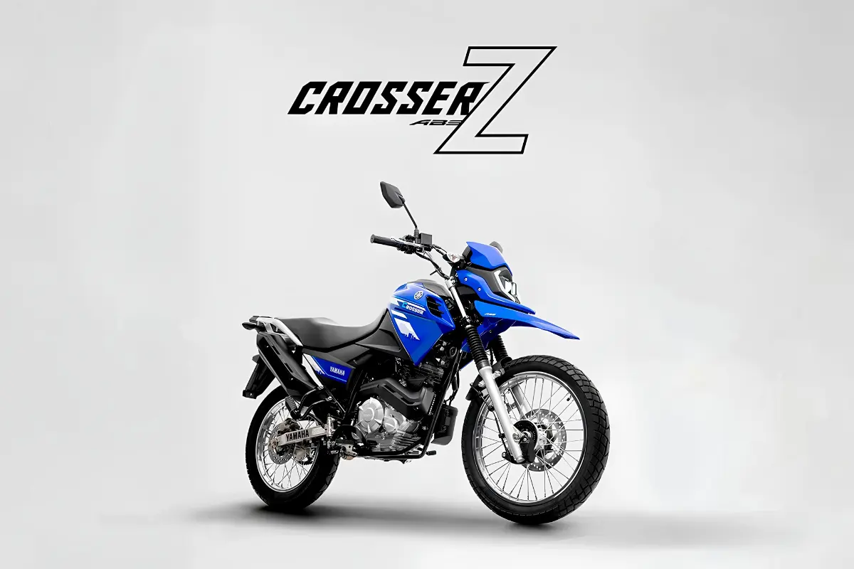 Yamaha Crosser Z 150 ABS se destaca pela versatilidade para uso urbano e aventuras leves em Porto Velho