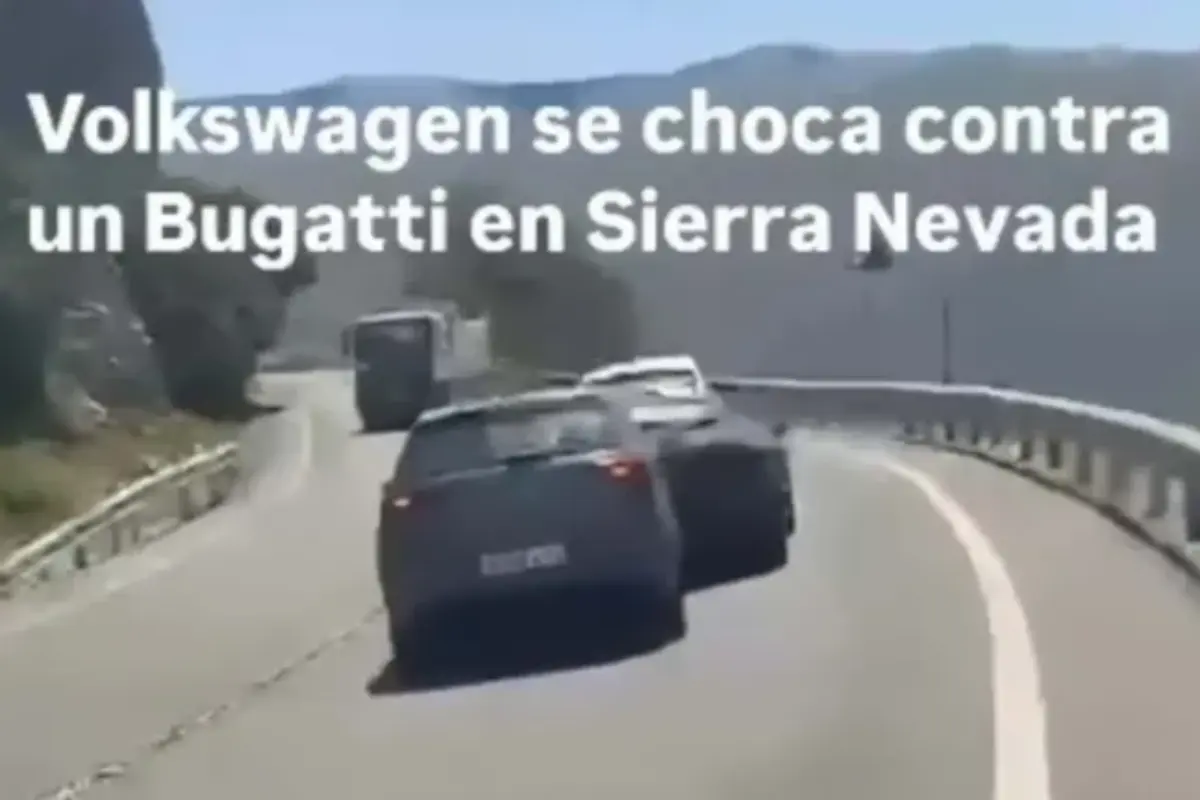 Volkswagen Polo bate na traseira de protótipo do Bugatti Tourbillon na Espanha