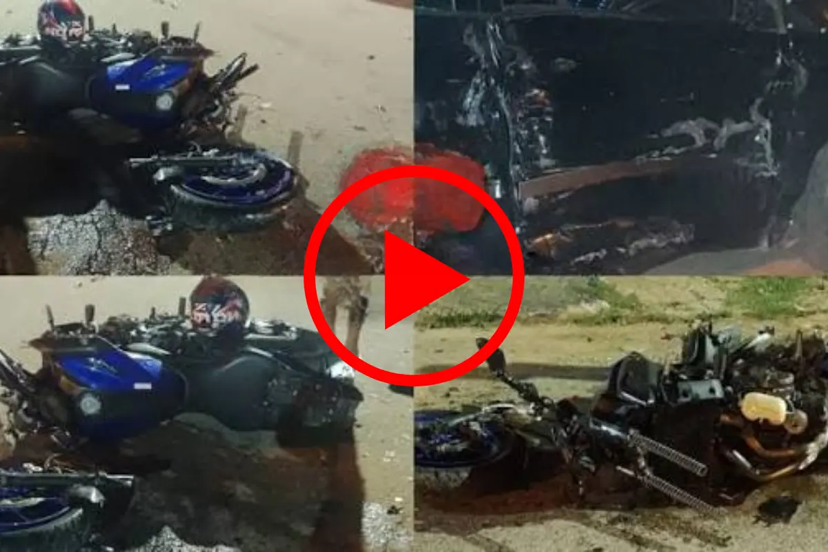 Motociclista fica gravemente ferido após colisão em Candeias do Jamari