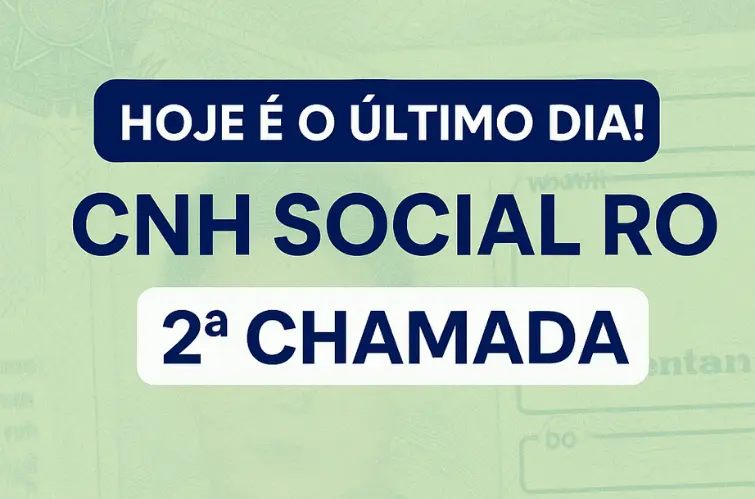 Termina hoje o prazo para entrega de documentos da segunda chamada no Detran-RO