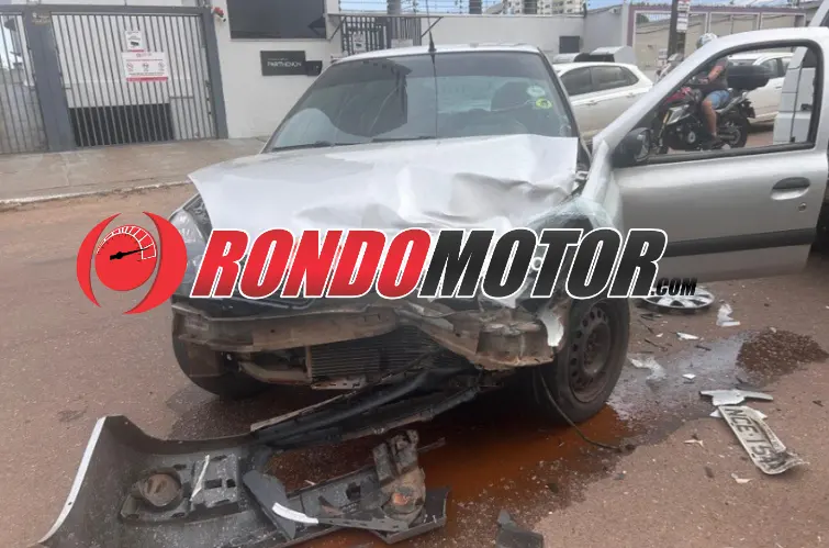 Mecânico sai para testar carro de cliente e se envolve em colisão em Porto Velho