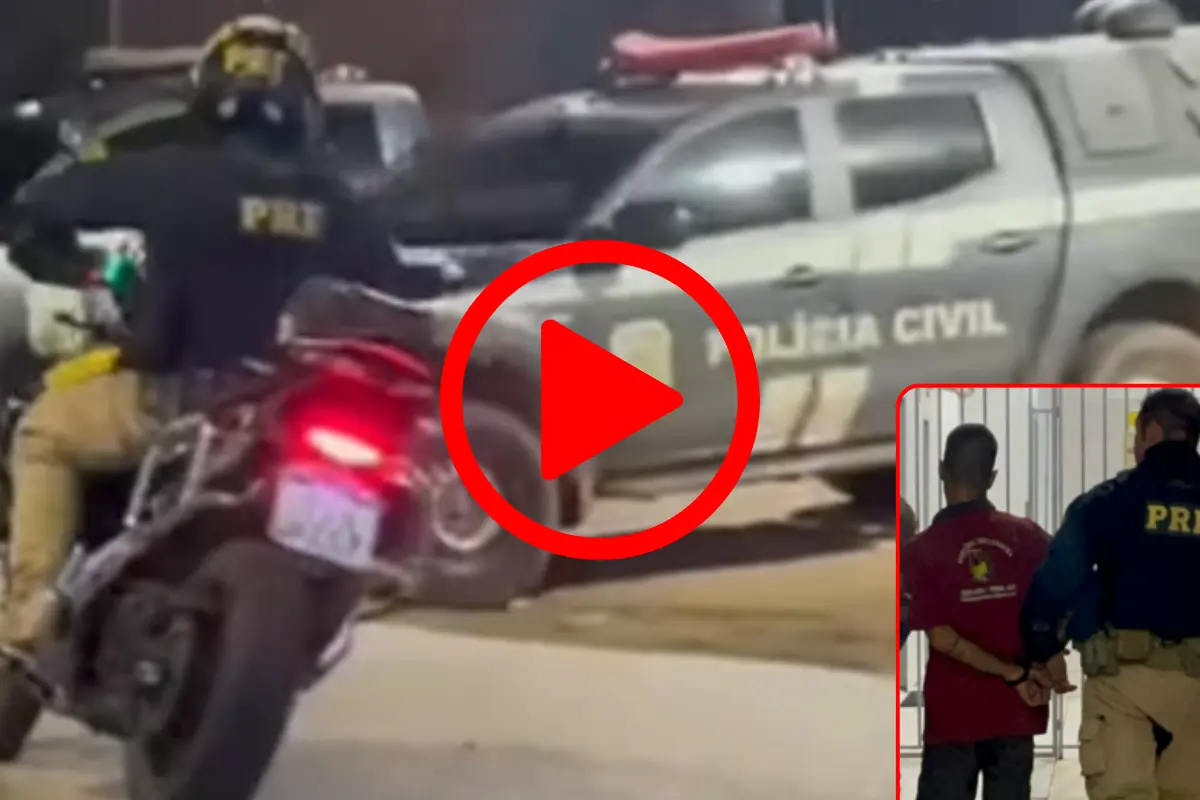 Motoqueiro é preso após empinar motocicleta diante de viatura da PRF em Porto Velho