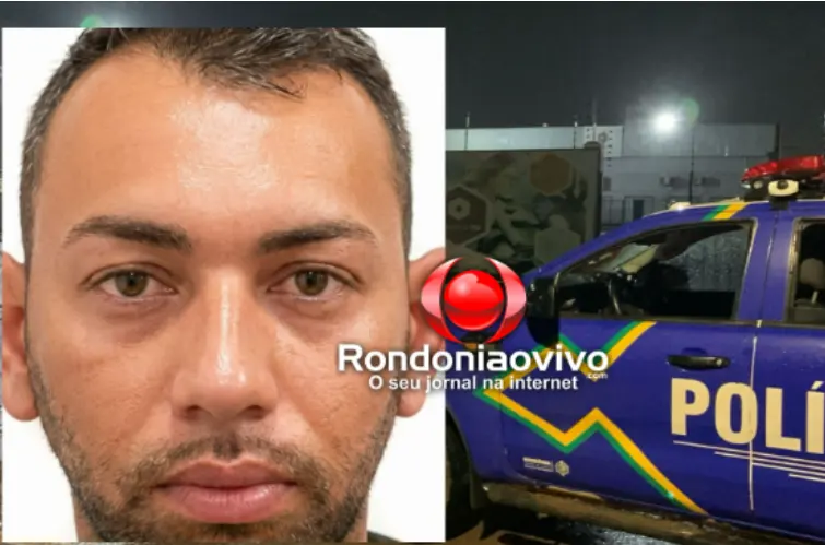 Foragido com mandado por roubo é preso após perseguição, acidente e fuga a pé em Porto Velho