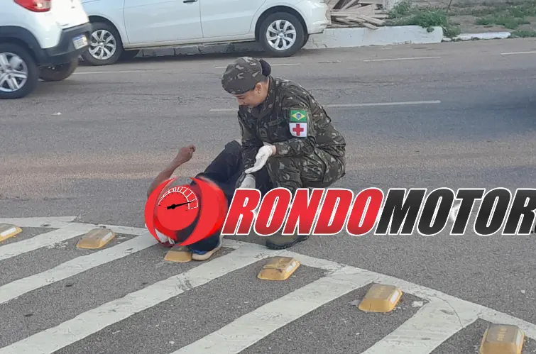 Atropelamento com omissão de socorro deixa homem ferido gravemente em Porto Velho