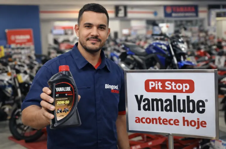 Pit Stop Yamalube acontece hoje em Porto Velho com troca de óleo a R$ 38,99