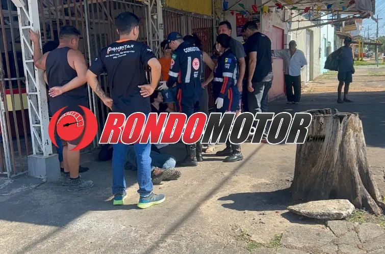 Mulher em Celta avança preferencial, atinge motoboy e colide com táxi em Porto Velho