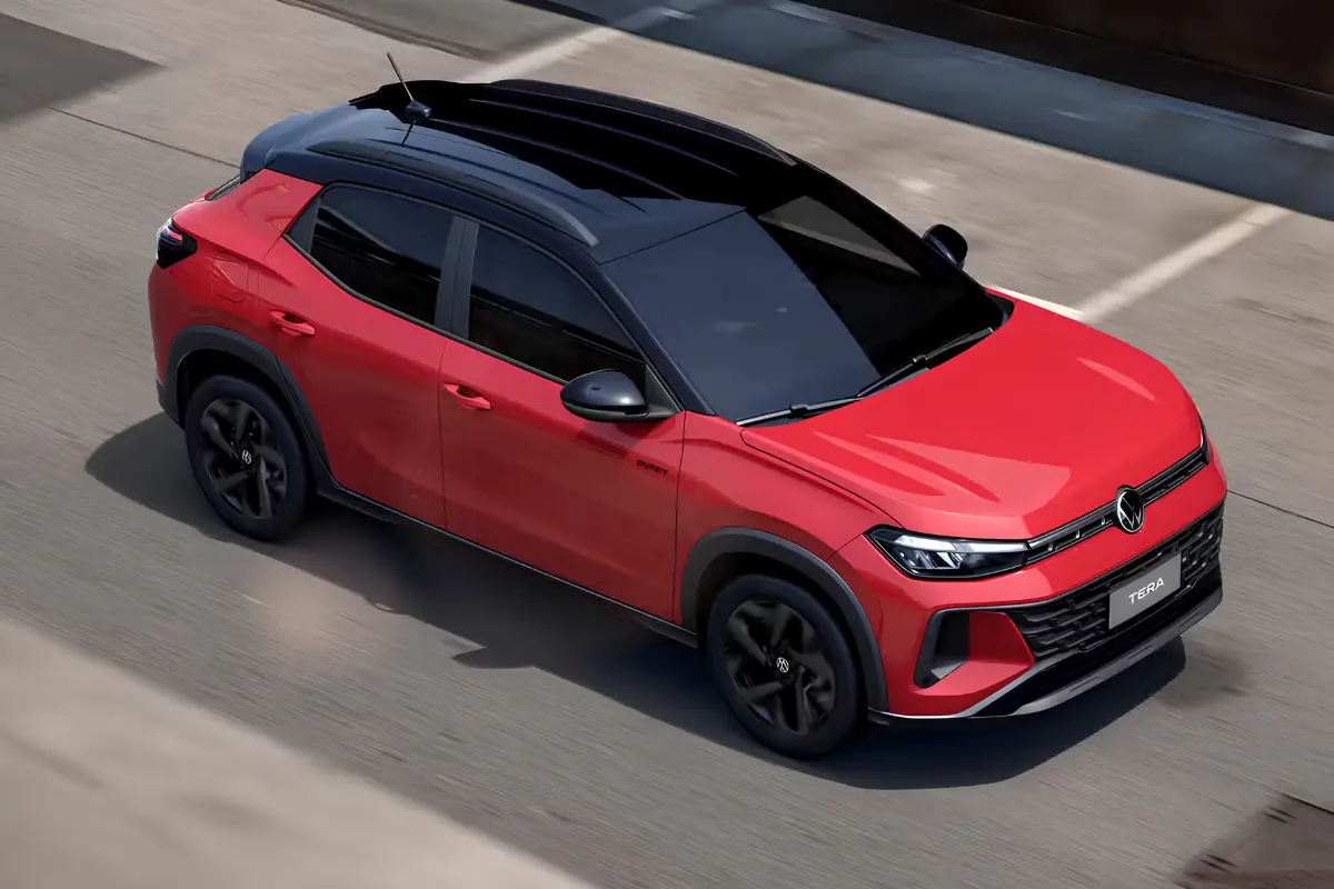 Volkswagen Tera 2027 ganha motor mais potente e câmbio automático de oito marchas