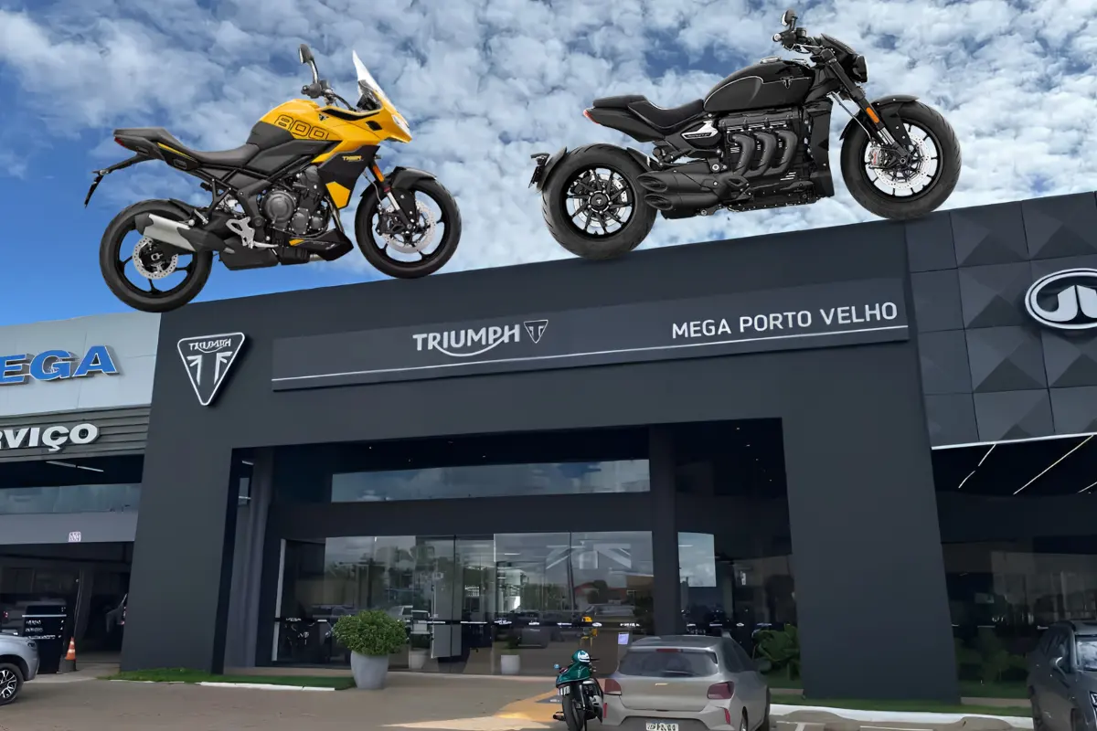 Triumph Porto Velho promove Triumph Day com test rides e café da manhã especial neste sábado
