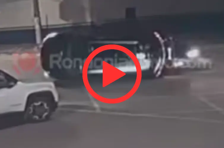 Onix avança sinal e provoca capotamento na Avenida Calama em Porto Velho