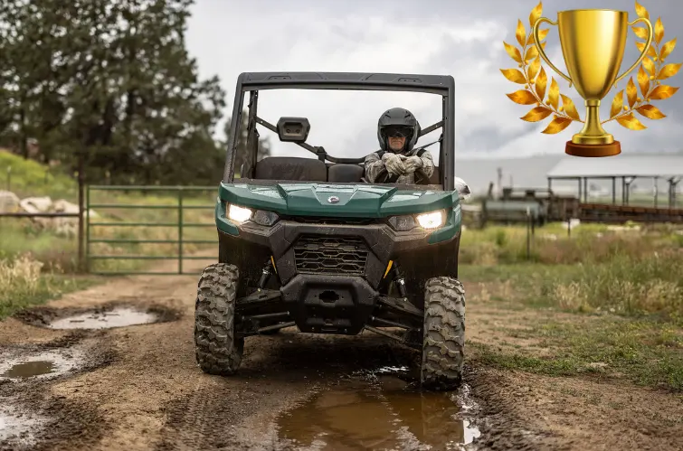 Can-Am Defender HD7 DPS se destaca como aliado do trabalho agrícola