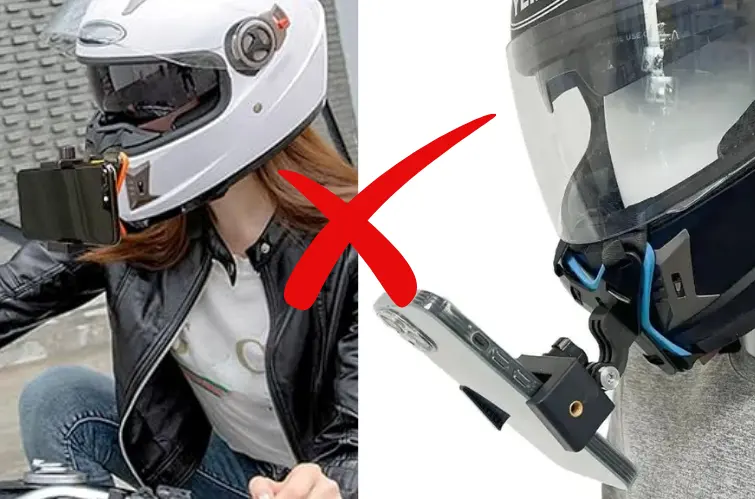 Celular preso ao capacete pode gerar multa e oferecer risco ao motociclista