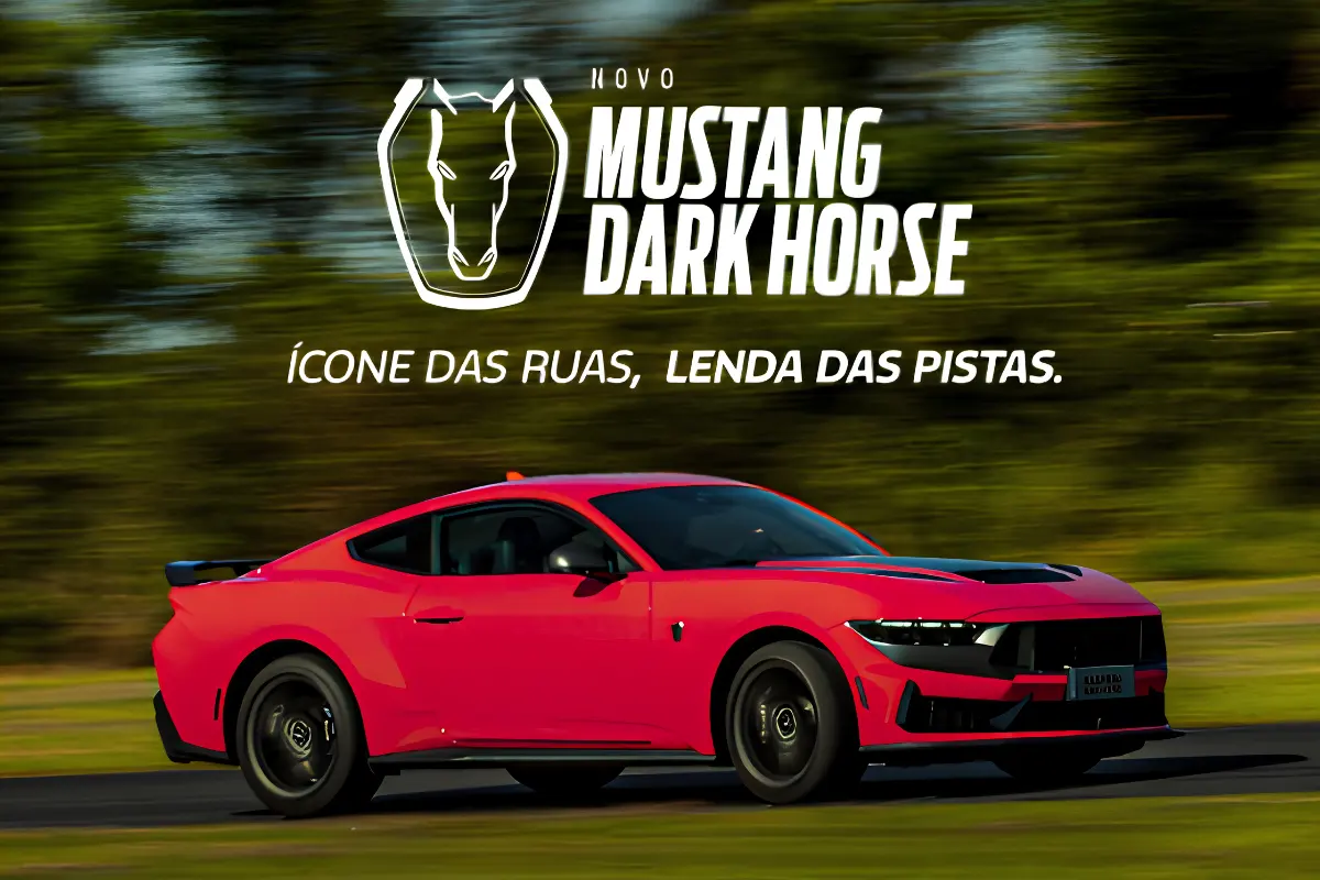Mustang Dark Horse e Mustang Mach-E ganham condições especiais na Mega Ford