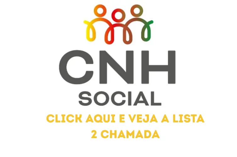 Veja aqui a lista de candidatos da segunda chamada da CNH Social aptos aos exames médicos e psicológicos