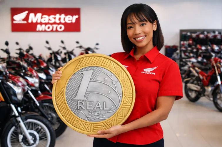 Mastter Moto oferece linha CG 160 com entrada de R$ 1 e até R$ 2 mil de desconto; promoção termina em 7 dias