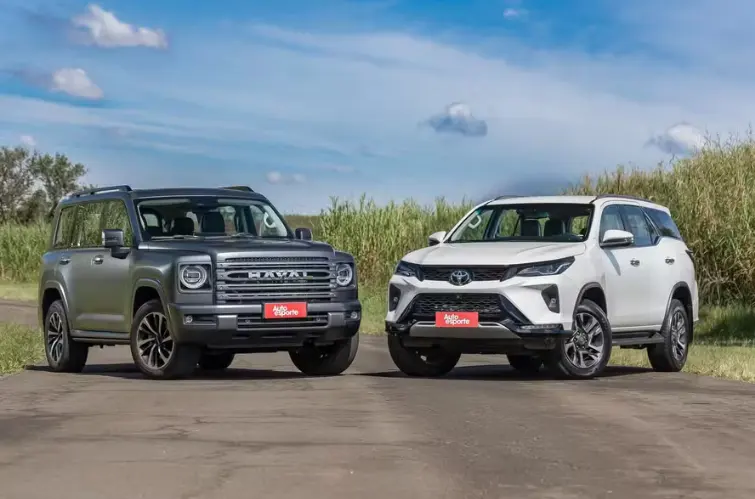 GWM Haval H9 Exclusive enfrenta Toyota SW4 Platinum; qual SUV é melhor?