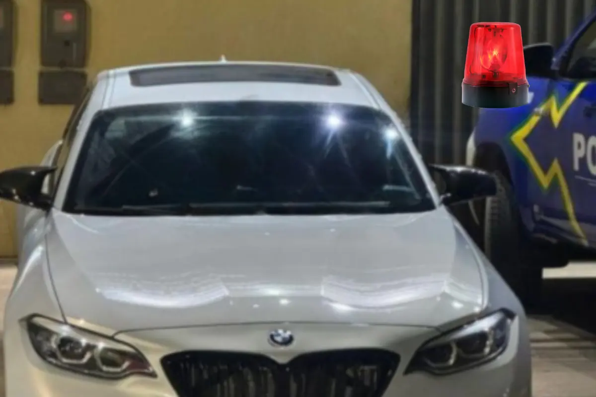 BMW M2 furtada em Porto Velho é recuperada pela PM após perseguição e cerco na BR-364