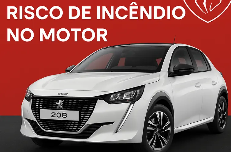 Peugeot convoca 208 e 2008 por risco de incêndio no motor
