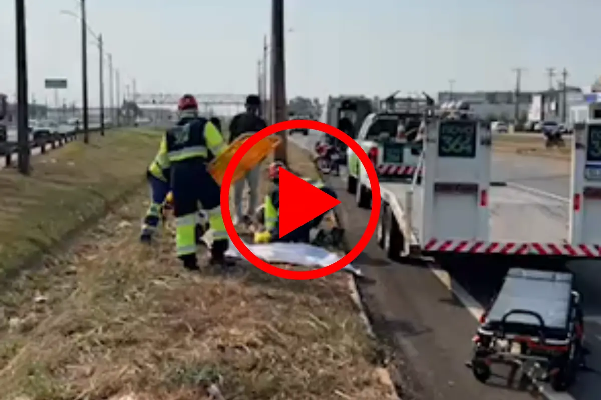 Motociclista fica gravemente ferido após colisão na BR-364 em Porto Velho