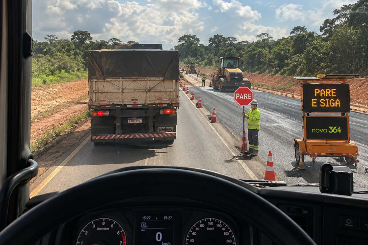 Vai pegar a BR-364 nesta sexta-feira? Veja onde haverá obras em Rondônia