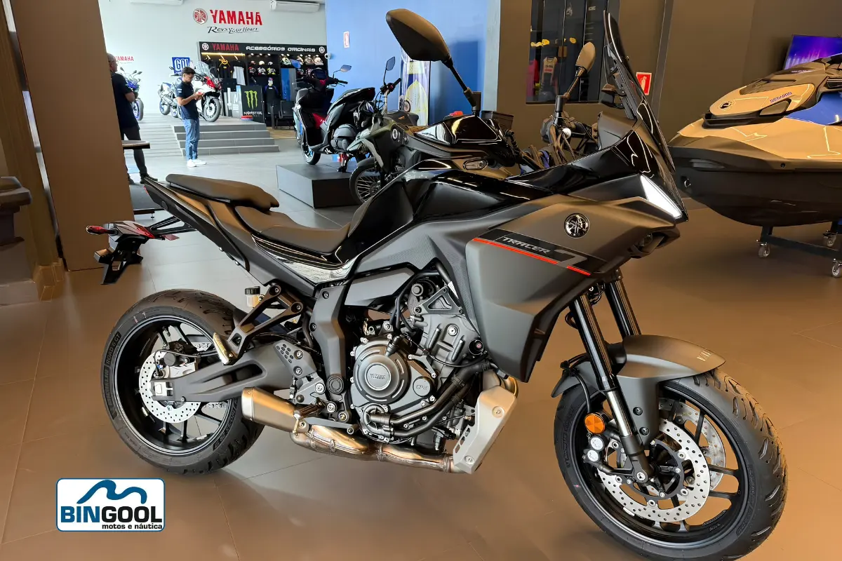 Conheça a Yamaha Tracer 7 disponível na Bingool Motos em Porto Velho