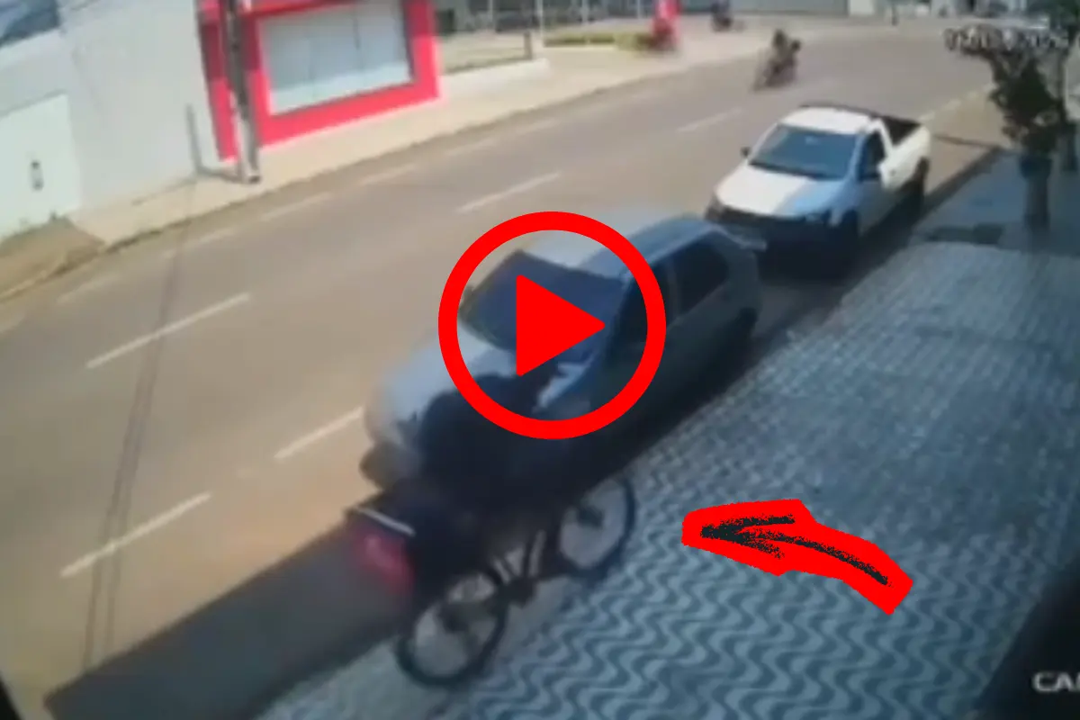 Ladrão furta bicicleta de entregador por aplicativo em Porto Velho