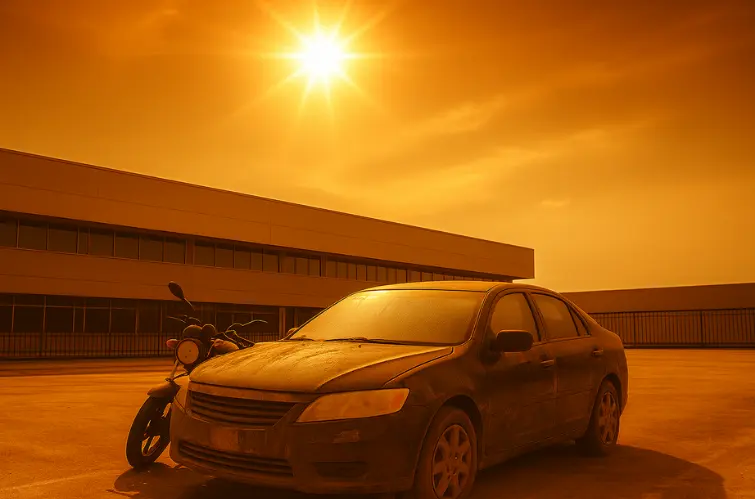 Deixar o carro no sol o dia todo realmente estraga? Entenda os danos e como evitá-los
